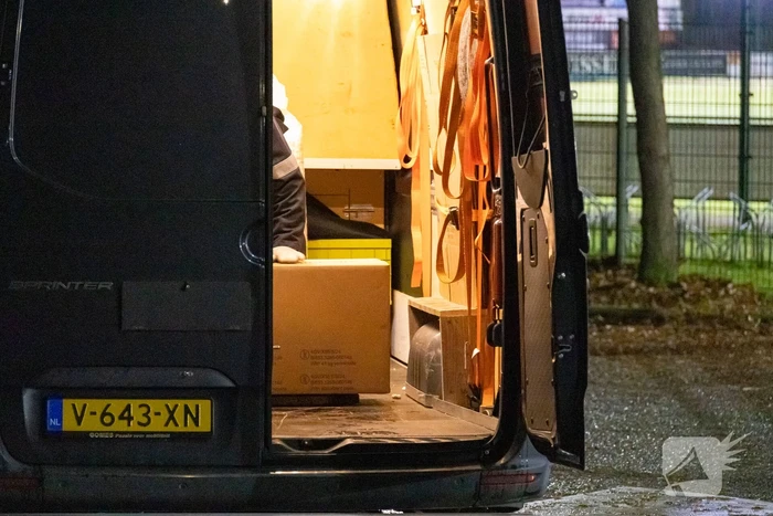 Vuurwapen gezien bij botsingen op parkeerterrein