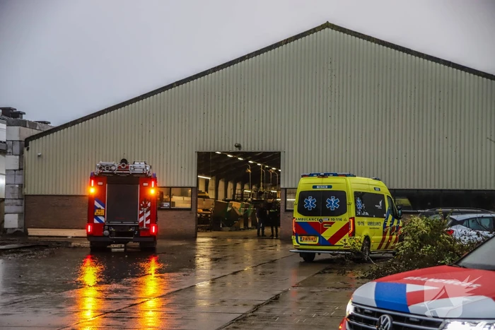 Bedrijfsongeval bij bloembollenbedrijf