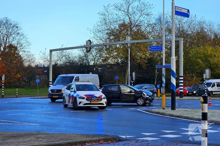 Flinke schade bij ongeval op kruising