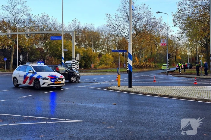 Flinke schade bij ongeval op kruising