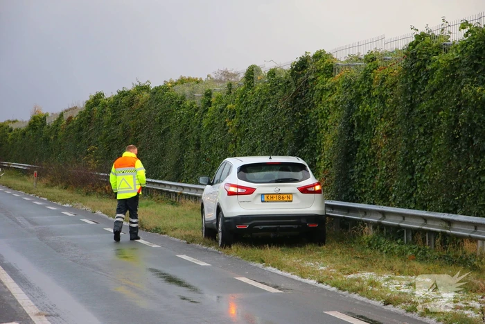 Kettingbotsing zorgt voor flinke file