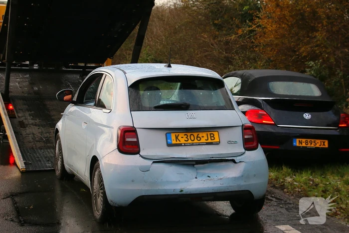 Kettingbotsing zorgt voor flinke file