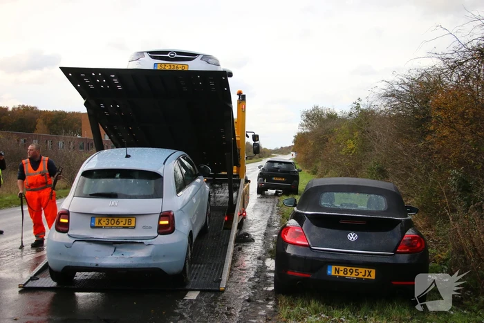 Kettingbotsing zorgt voor flinke file