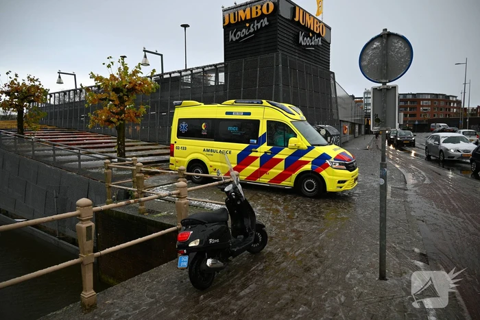 Scooterrijder gewond na valpartij
