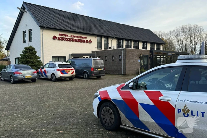 Overleden persoon aangetroffen bij Hotel Restaurant Keizersberg