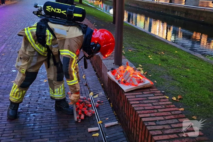 Brand in afvoerpijp van lunchroom
