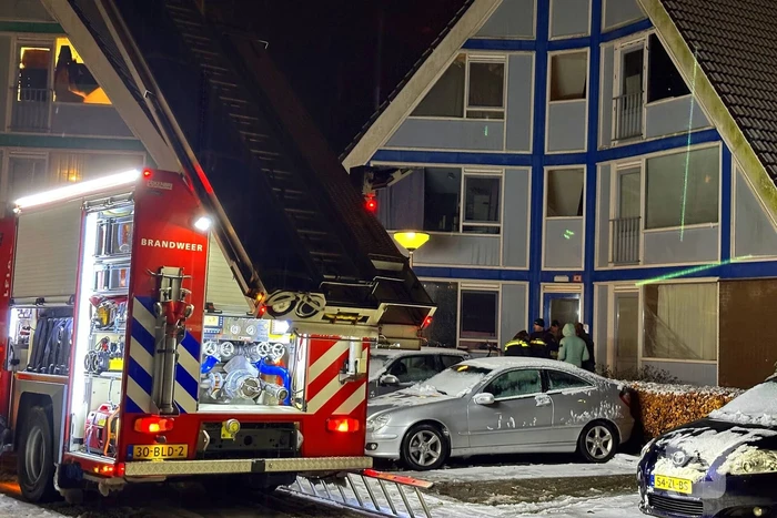 Pand geventileerd na mogelijk brand