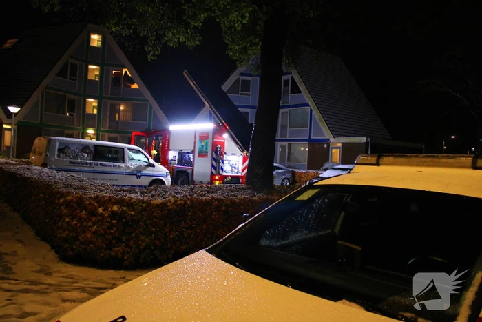 Pand geventileerd na mogelijk brand