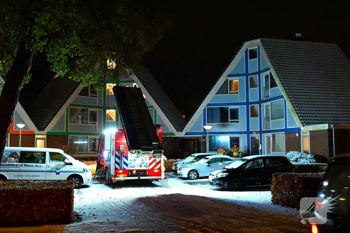 Pand geventileerd na mogelijk brand