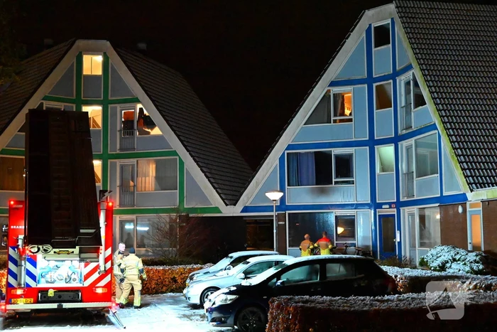 Pand geventileerd na mogelijk brand