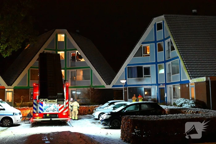 Pand geventileerd na mogelijk brand