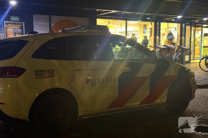 Veel politie-inzet bij overval op supermarkt