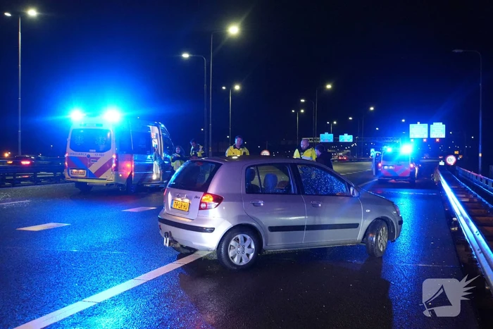 Voetganger aangereden op snelweg