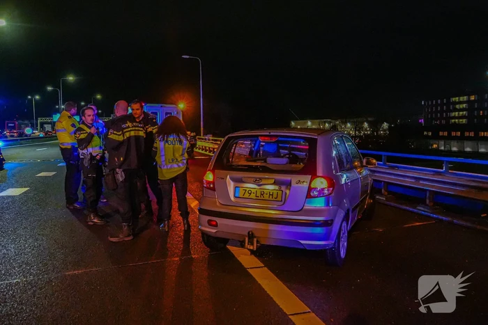 Voetganger aangereden op snelweg