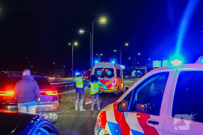 Voetganger aangereden op snelweg