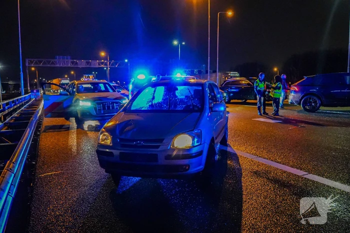 Voetganger aangereden op snelweg