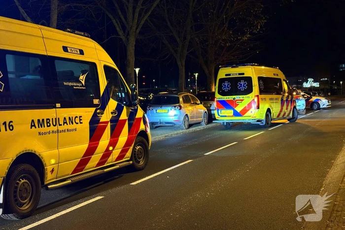 Fietser gaat hard onderuit en raakt gewond