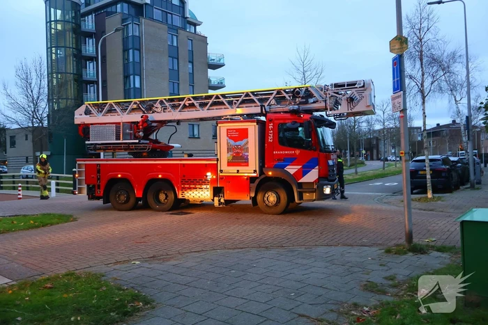 Brandweer schaalt brandmelding op