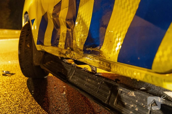 Ongeval met voertuig Rijkswaterstaat tijdens afsluiten