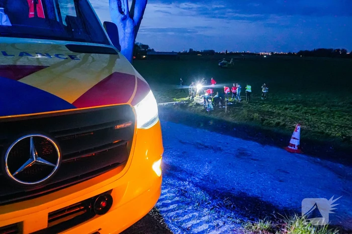 Motorrijder overleden bij eenzijdig ongeval