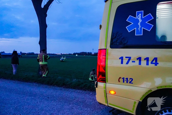 Motorrijder overleden bij eenzijdig ongeval