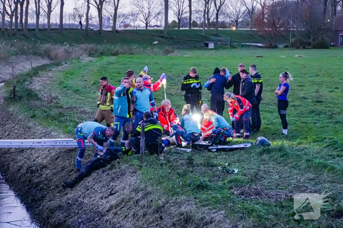 Motorrijder overleden bij eenzijdig ongeval