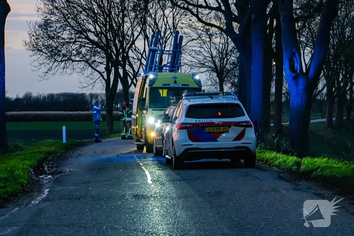 Motorrijder overleden bij eenzijdig ongeval
