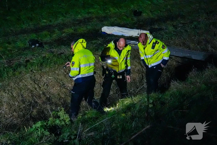Motorrijder overleden bij eenzijdig ongeval
