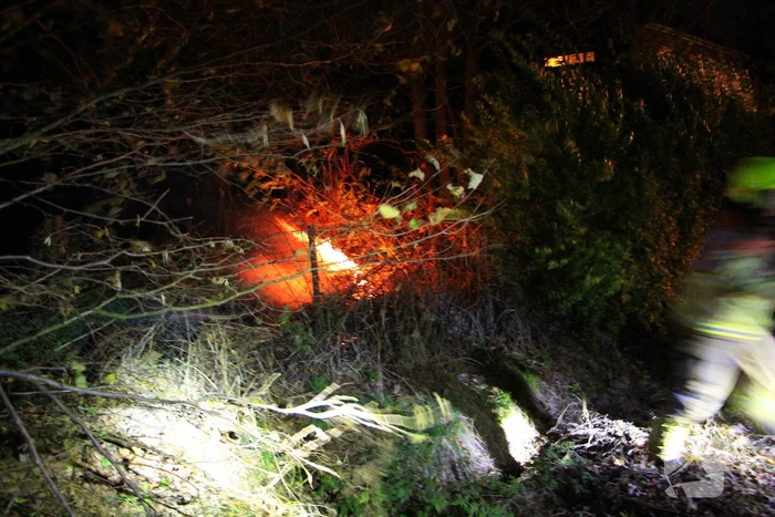 Buitenbrand snel onder controle