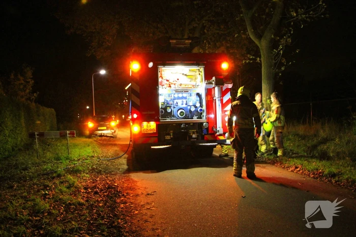 Buitenbrand snel onder controle