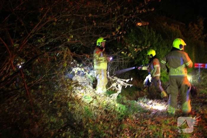Buitenbrand snel onder controle