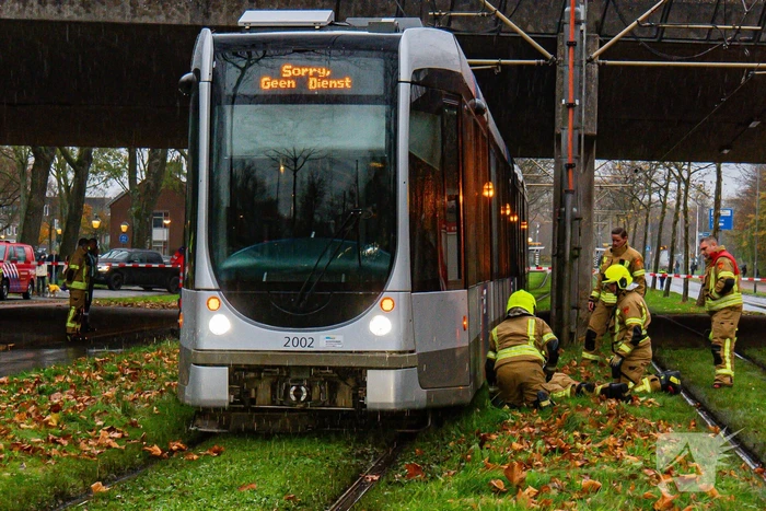 Persoon overleden bij botsing met tram