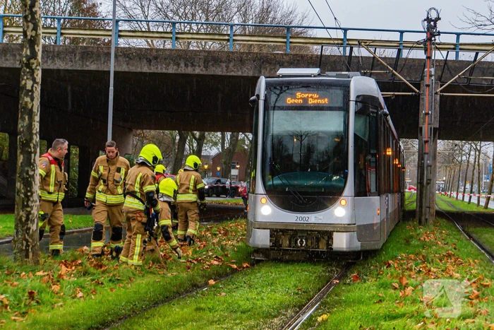 Persoon overleden bij botsing met tram