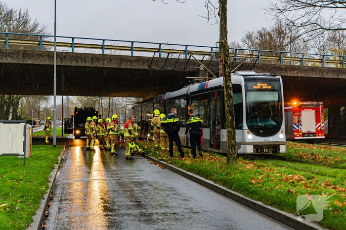Persoon overleden bij botsing met tram