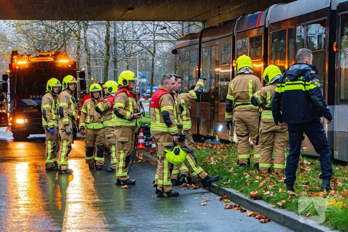 Persoon overleden bij botsing met tram