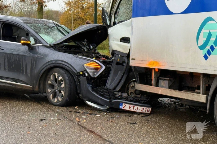 Gewonde bij frontale botsing
