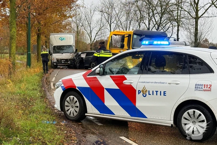 Gewonde bij frontale botsing