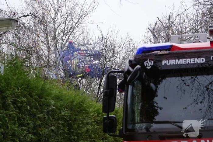 Fikse rookontwikkeling bij schoorsteenbrand