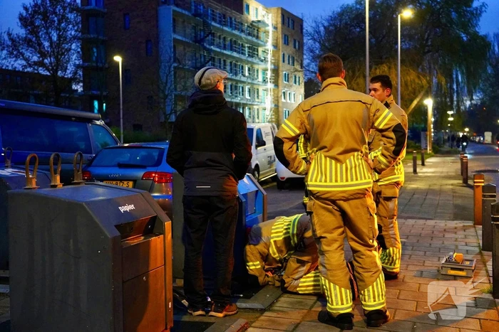 Brandweer assisteert bij zoektocht naar verloren telefoon