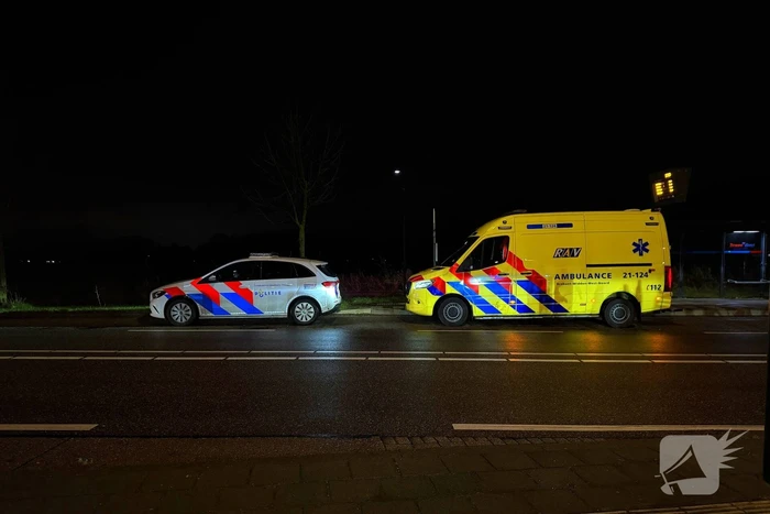 Gewonde bij kop-staart botsing