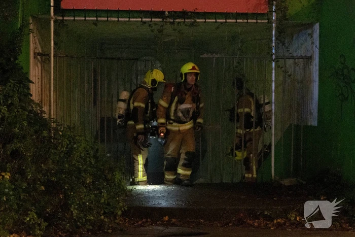 Brand in voormalig ondergrondse discotheek gedoofd