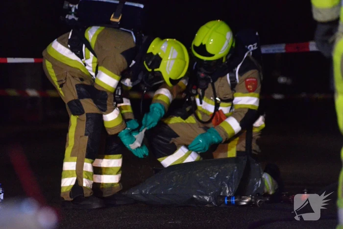 Persoon aangevallen met gevaarlijke stof