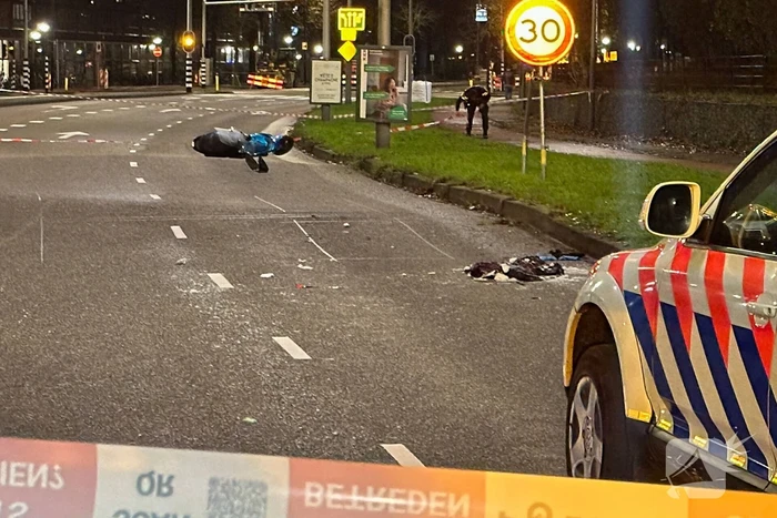 Scooterrijder ernstig gewond bij verkeersongeval