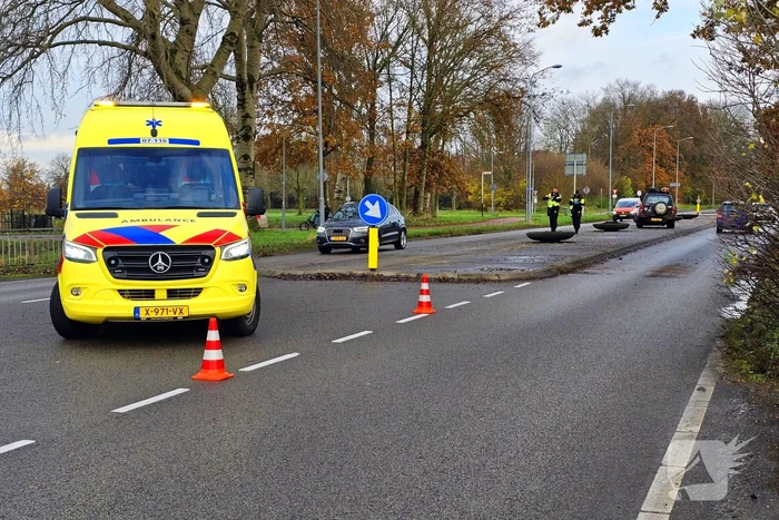 Automobilist knalt tegen boom