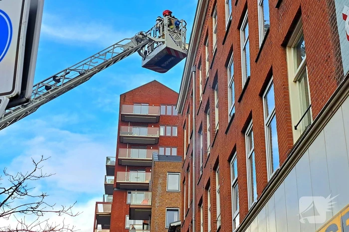 Veel rook bij brand in appartement
