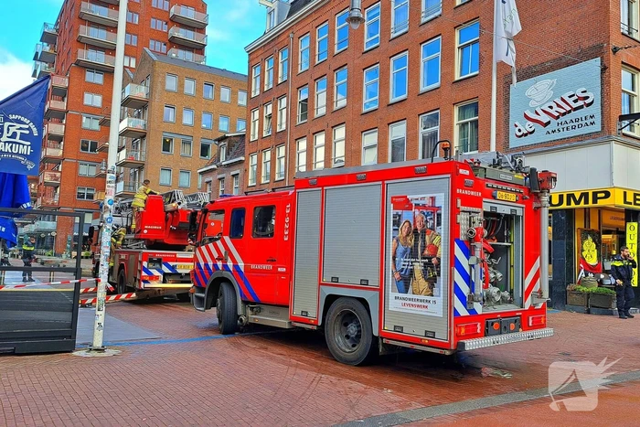 Veel rook bij brand in appartement