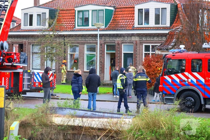 Woningbrand snel onder controle