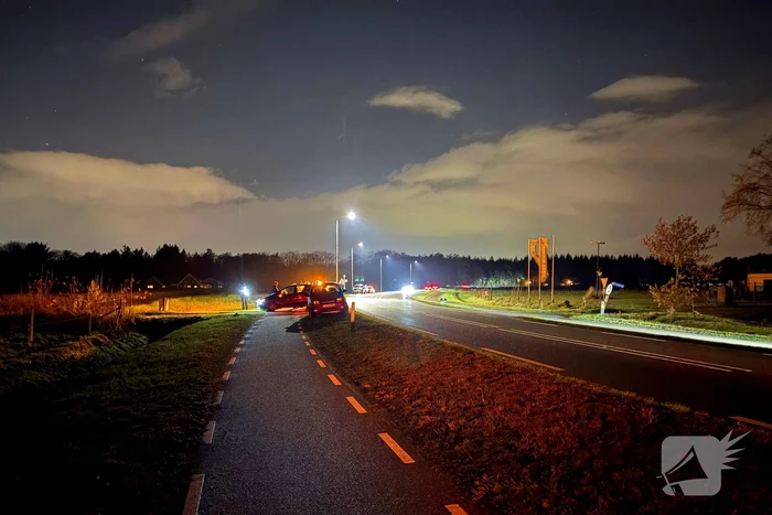 Automobilisten in botsing op provinciale weg