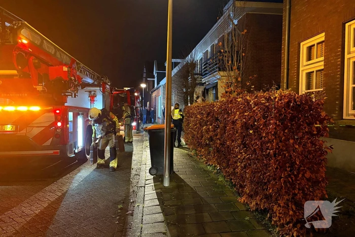 Brand in woning snel gedoofd