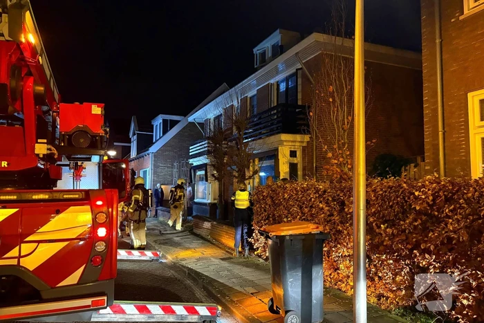 Brand in woning snel gedoofd